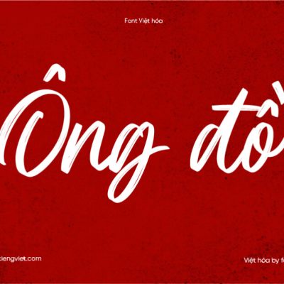 Font Việt hóa 1FTV VIP Hesmony – Brush