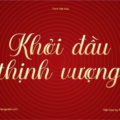 Font Việt hóa 1FTV VIP Jasline