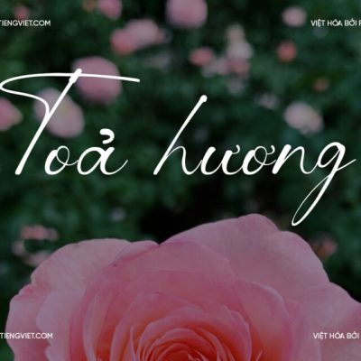 Font Việt hóa 1FTV VIP Lorenna Script