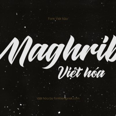 Font Việt hóa 1FTV VIP Maghrib