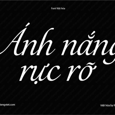 Font Việt hóa 1FTV VIP Miracle History