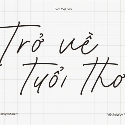 Font Việt hóa 1FTV VIP Modern Sounds