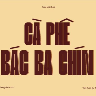 Font Việt hóa 1FTV VIP Norgate – Dấu từ font ClassiqueSaigon