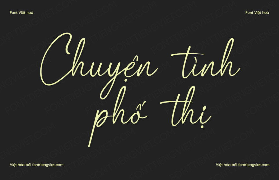 Font Việt hóa 1FTV VIP Palisade