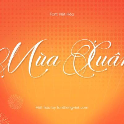 Font Việt hóa 1FTV VIP Perfecto Calligraphy – Font tết