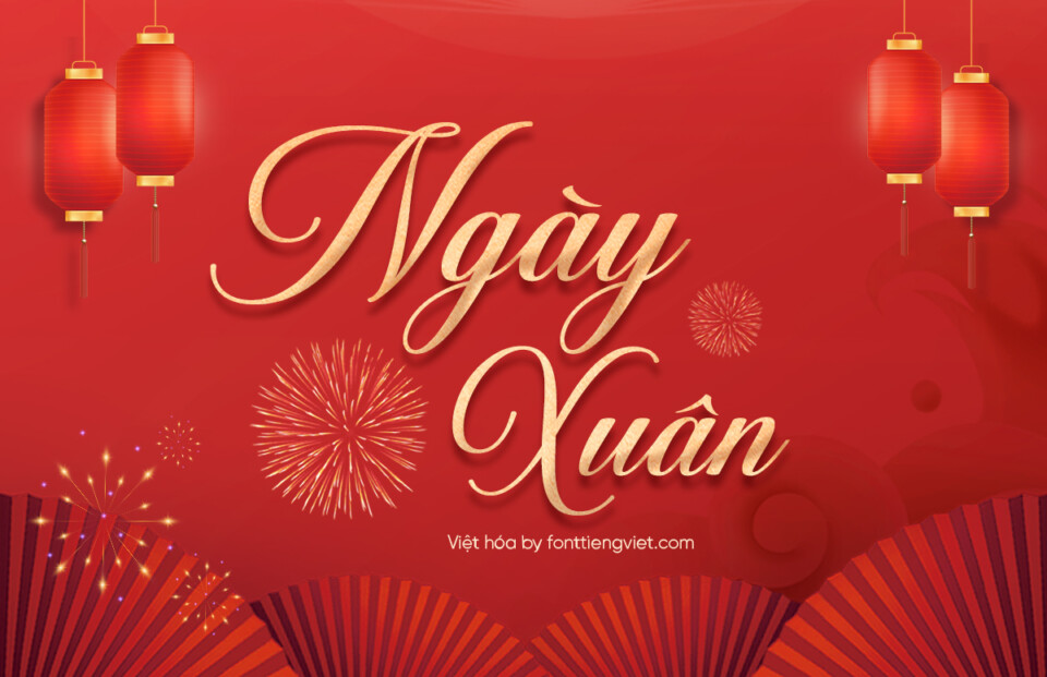 Font Việt hóa 1FTV VIP Peristiwa – Font tết