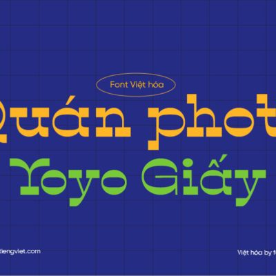 Font Việt hóa 1FTV VIP Pines Country