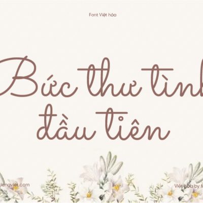 Font Việt hóa 1FTV VIP Sacramento