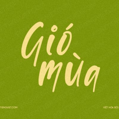 Font Việt hóa 1FTV VIP Scartoon