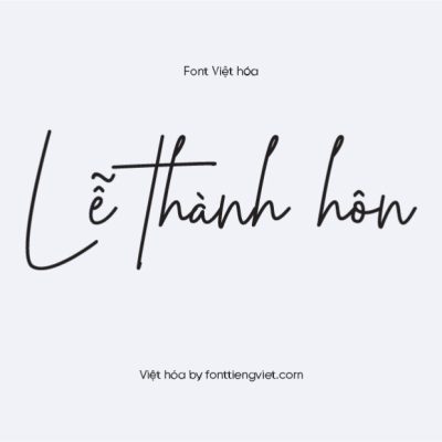 Font Việt hóa 1FTV VIP South Australia