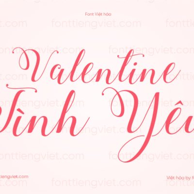 Font Việt hóa 1FTV VIP Stylish Calligraphy