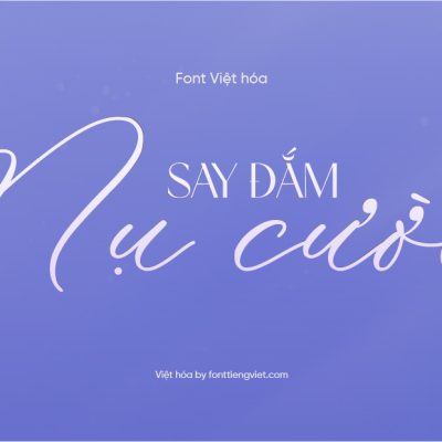 Font Việt hóa 1FTV VIP Your Beloved
