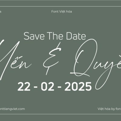 Font Việt hóa 1FTV VIP The Artisan