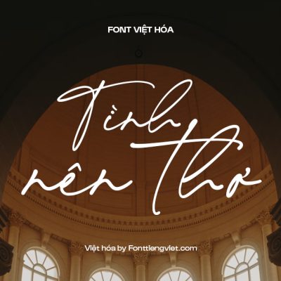 Font Việt hóa 1FTV Woodsen Signature