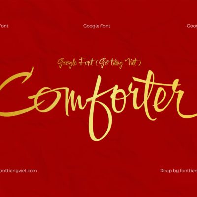 Font Việt hóa Comforter ( Font tiếng Việt )