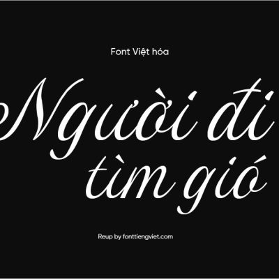 Font Việt hóa MTD Genia