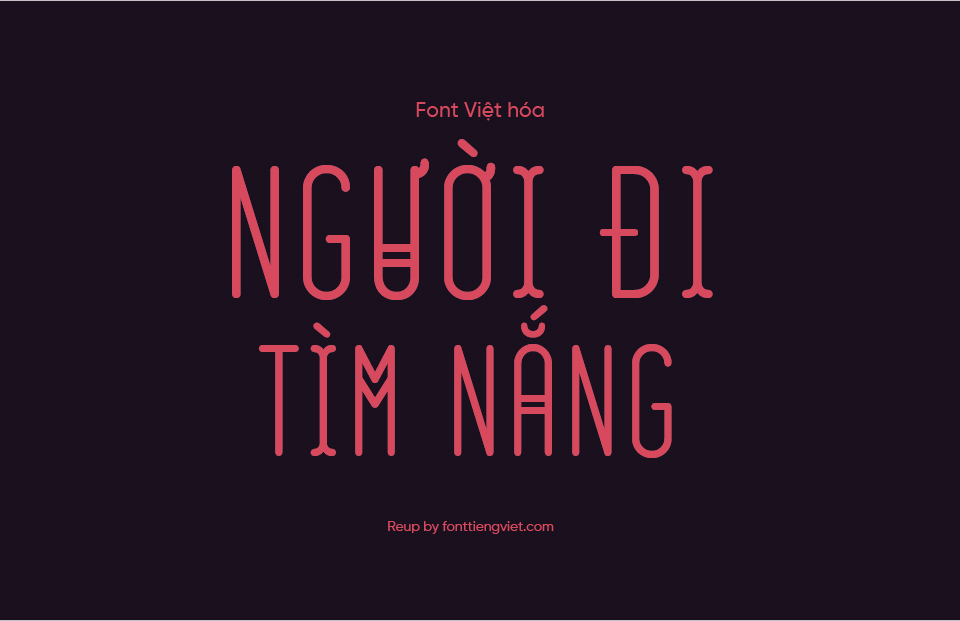 Font Việt hóa MTD Gogoia Deco