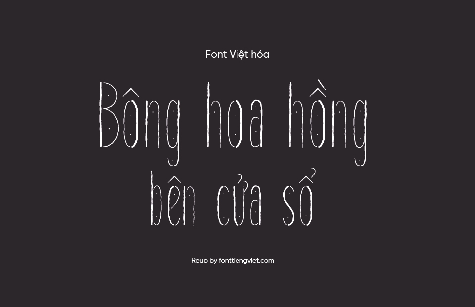 Font Việt hóa MTD Good Day