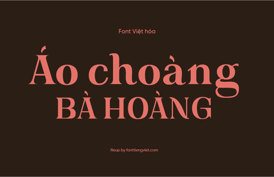 Font Việt hóa MTD Gorni