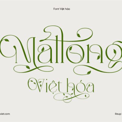 Font Việt hóa Mallong Regular