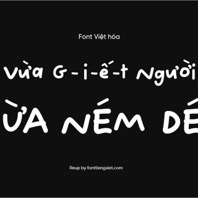 Font việt hóa SVN Chicken Noodle Soup