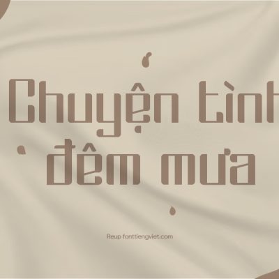 Font Việt hóa SVN Crosver