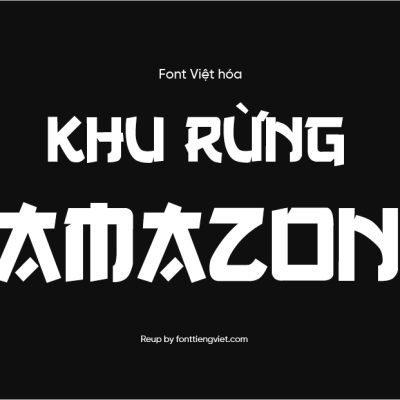 Font việt hóa SVN Gang Of Three – Nhật bản