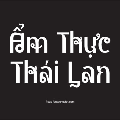 Font Việt hóa SVN Nakhon Kanlaya