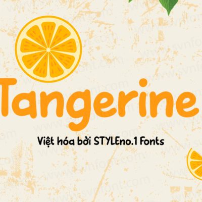 Font Việt hóa SVN Tangerine HB