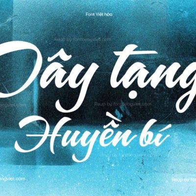 Font Việt hóa UTM A&S Snapper