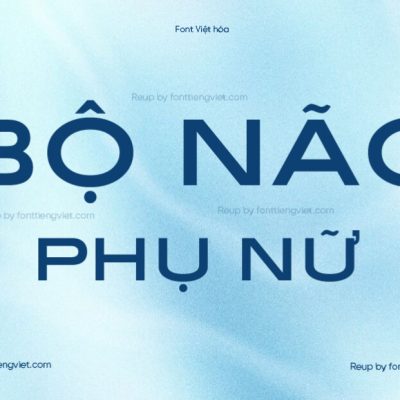 Font Việt hóa UTM Amplo