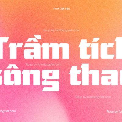 Font Việt hóa UTM Andrea