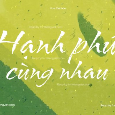 Font Việt hóa UTM Arid