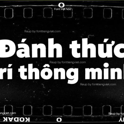 Font Việt hóa UTM Bango Pro