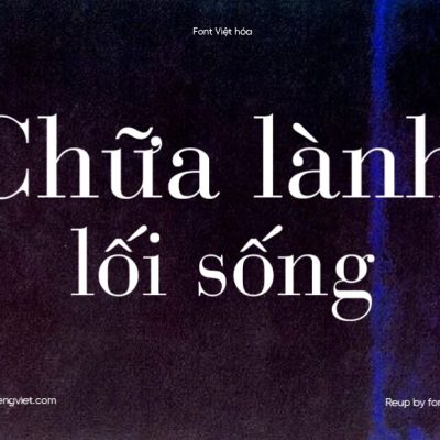 Font Việt hóa UTM Bauer Bodoni