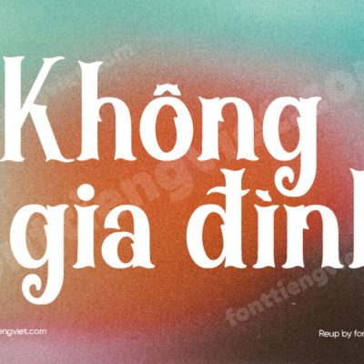 Font Việt hóa UTM Black Arcade – Font Việt hóa vintage