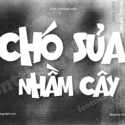 Font Việt hóa UTM Bromo