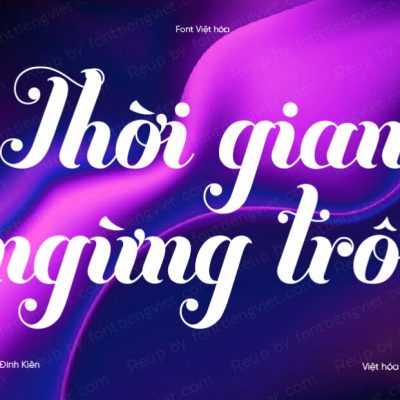 Font Việt hóa UTM Buttermilk