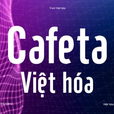 Font Việt hóa UTM Cafeta