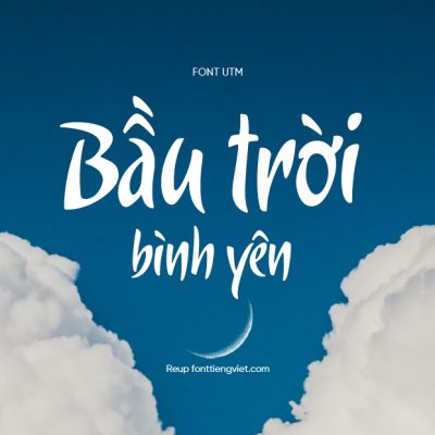 Font Việt hóa UTM Candombe