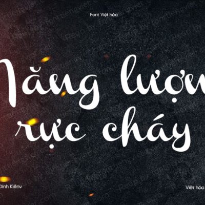 Font Việt hóa UTM Channel