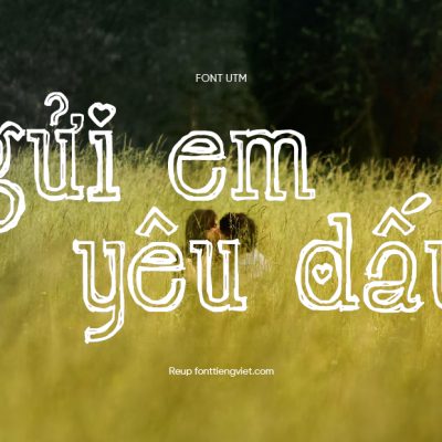 Font Việt hóa UTM Chickenhawk