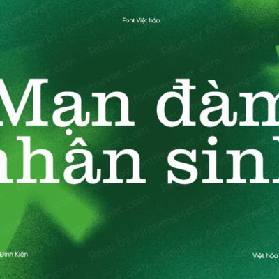 Font Việt hóa UTM Clarendon