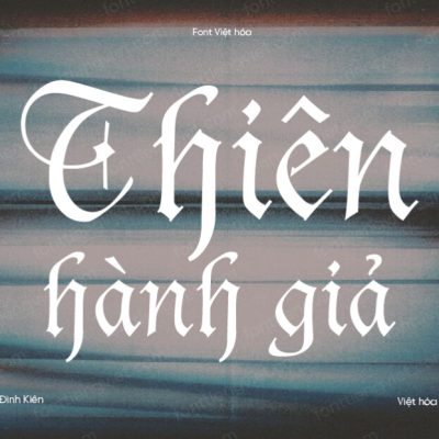 Font Việt hóa UTM Duc De Berry