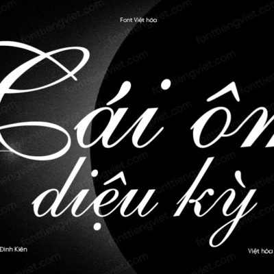 Font Việt hóa UTM Father