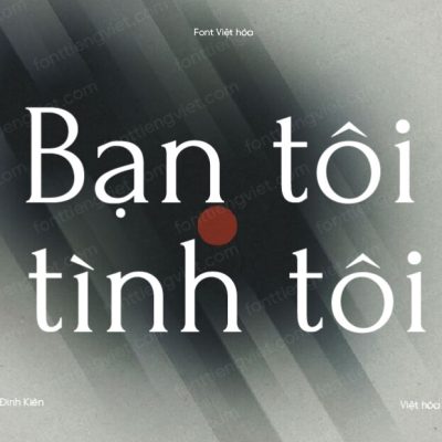 Font Việt hóa UTM Forum