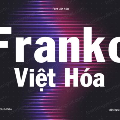 Font Việt hóa UTM Franko