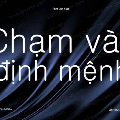 Font Việt hóa UTM Gulim