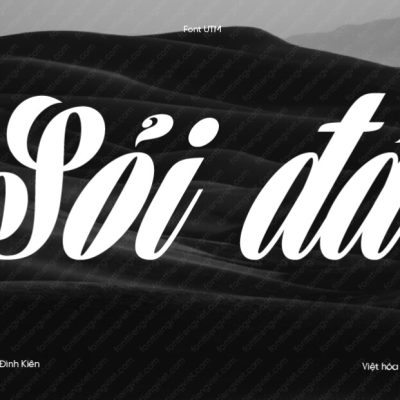 Font Việt hóa UTM Harbell