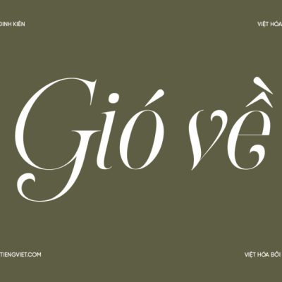 Font Việt hóa UTM Heroe Pro